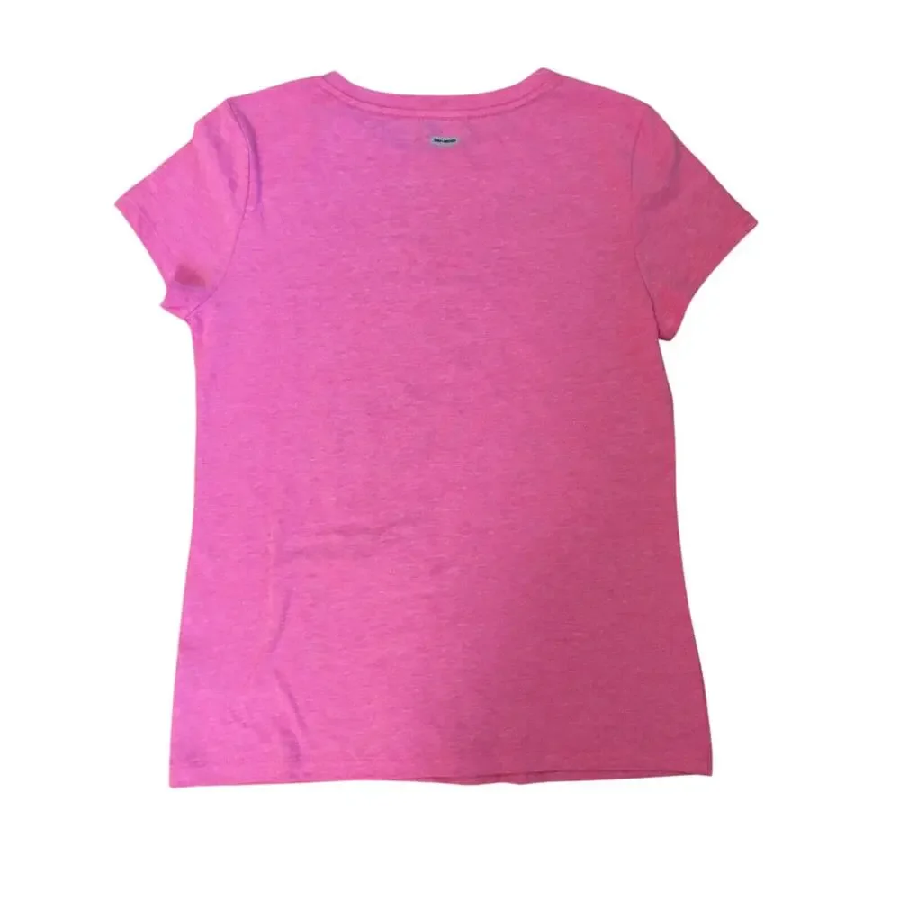 Girls Short Sleeve Tee Shirt PINK Danskin Now XL 14-16 - FAST Design - NWT